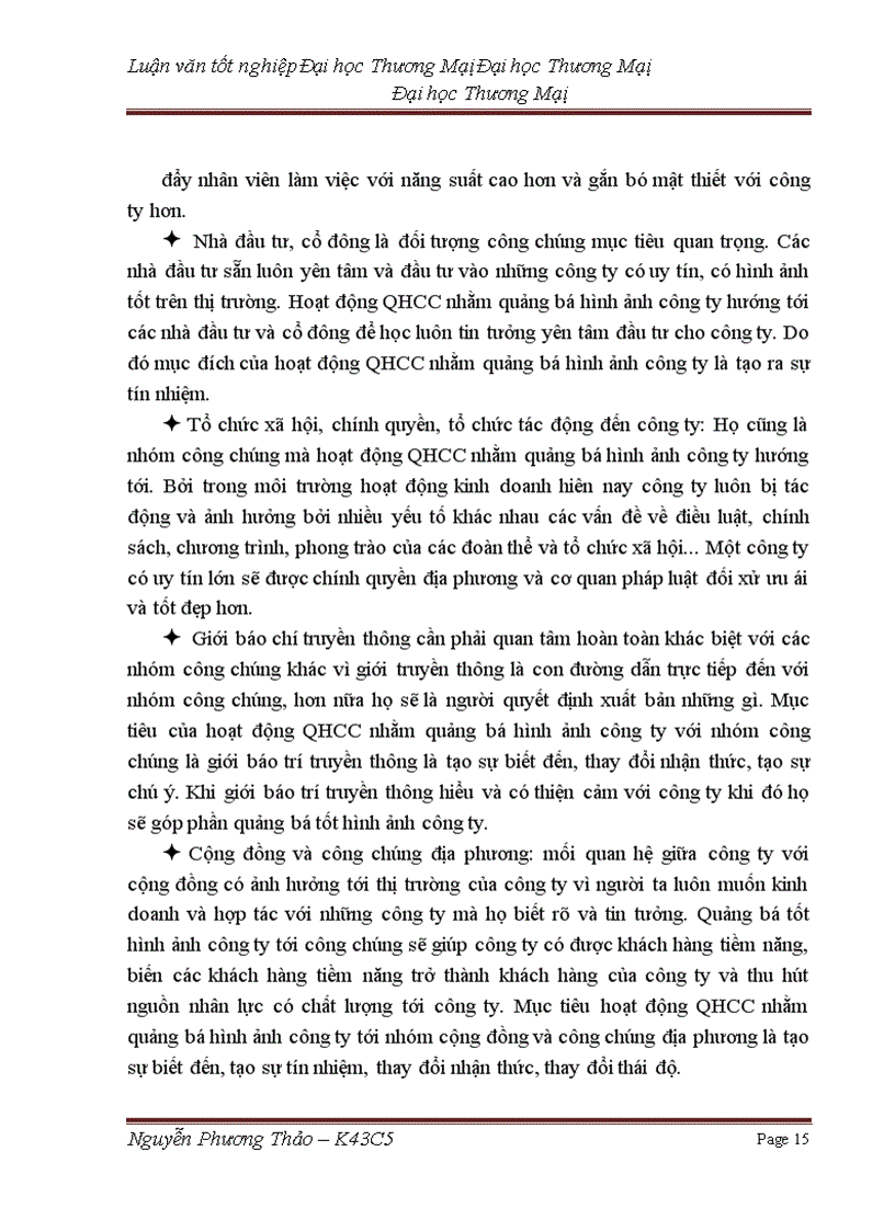 image for page Phát triển hoạt động quan hệ công chúng (PR) nhằm quảng bá hình ảnh của công ty cổ phần đầu tư công nghệ cao Hitec trên thị trường miền bắc