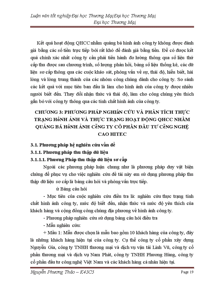 image for page Phát triển hoạt động quan hệ công chúng (PR) nhằm quảng bá hình ảnh của công ty cổ phần đầu tư công nghệ cao Hitec trên thị trường miền bắc