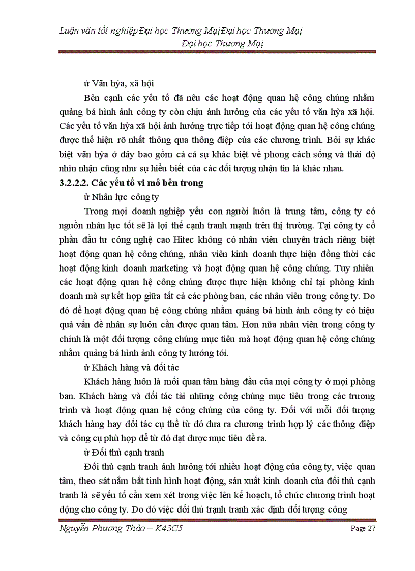 image for page Phát triển hoạt động quan hệ công chúng (PR) nhằm quảng bá hình ảnh của công ty cổ phần đầu tư công nghệ cao Hitec trên thị trường miền bắc