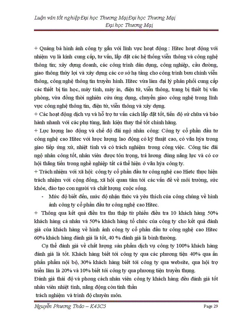 image for page Phát triển hoạt động quan hệ công chúng (PR) nhằm quảng bá hình ảnh của công ty cổ phần đầu tư công nghệ cao Hitec trên thị trường miền bắc