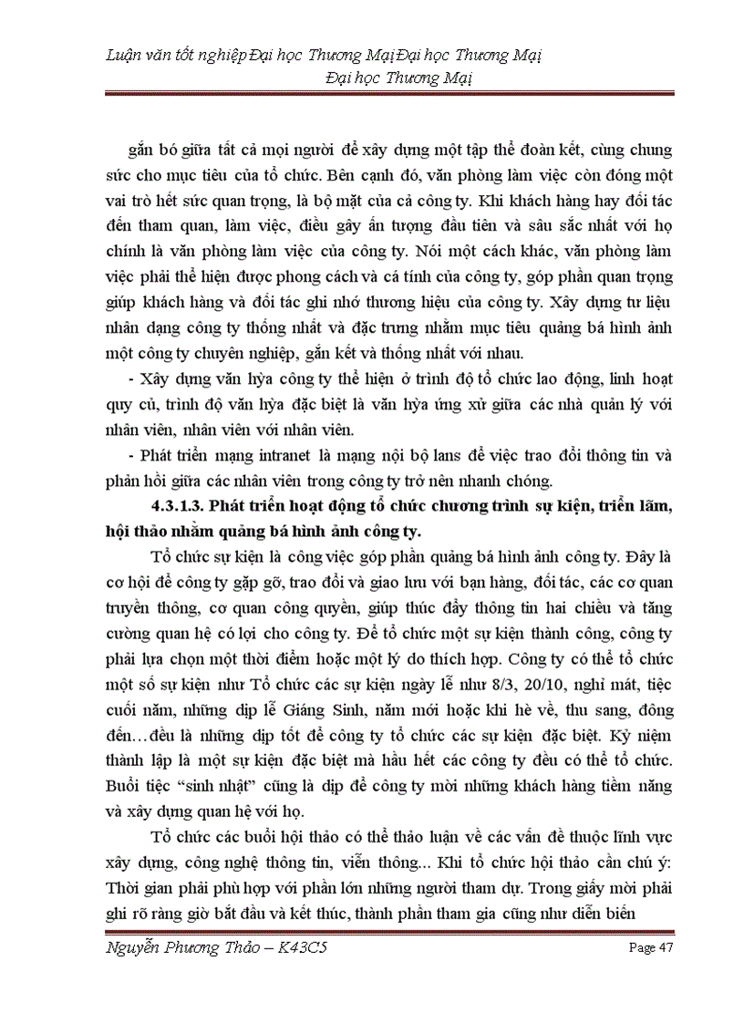 image for page Phát triển hoạt động quan hệ công chúng (PR) nhằm quảng bá hình ảnh của công ty cổ phần đầu tư công nghệ cao Hitec trên thị trường miền bắc