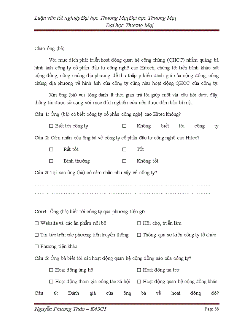 image for page Phát triển hoạt động quan hệ công chúng (PR) nhằm quảng bá hình ảnh của công ty cổ phần đầu tư công nghệ cao Hitec trên thị trường miền bắc