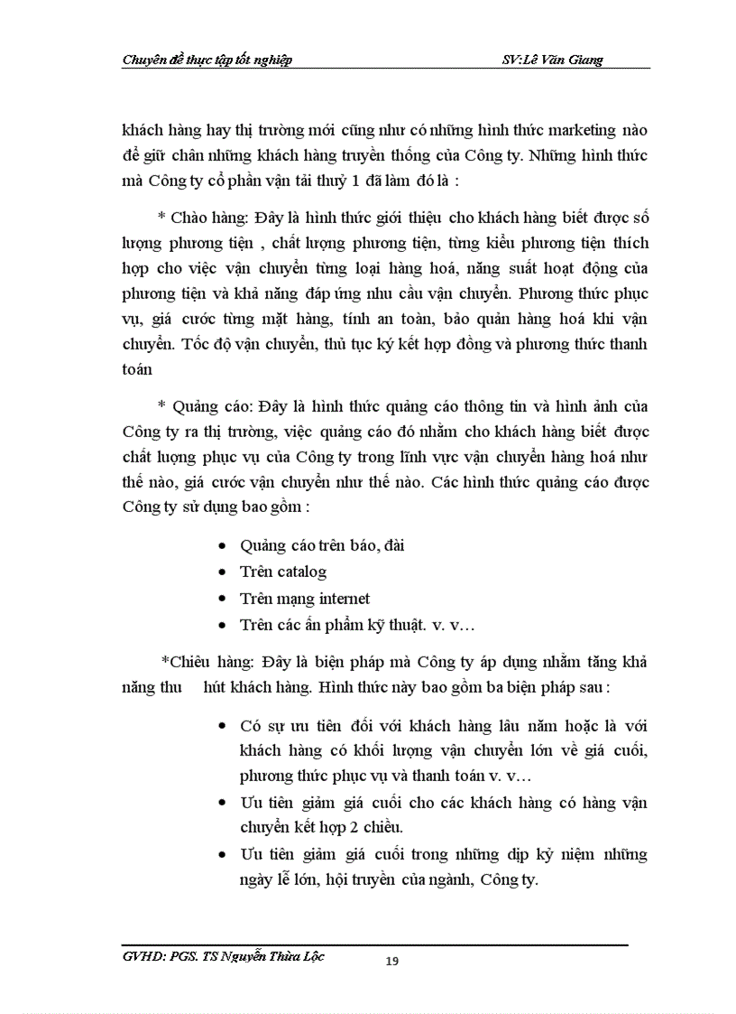 image for page Thực trạng và một số giải pháp phát triển kinh doanh vận tải của Công ty cổ phần vận tải thuỷ 1