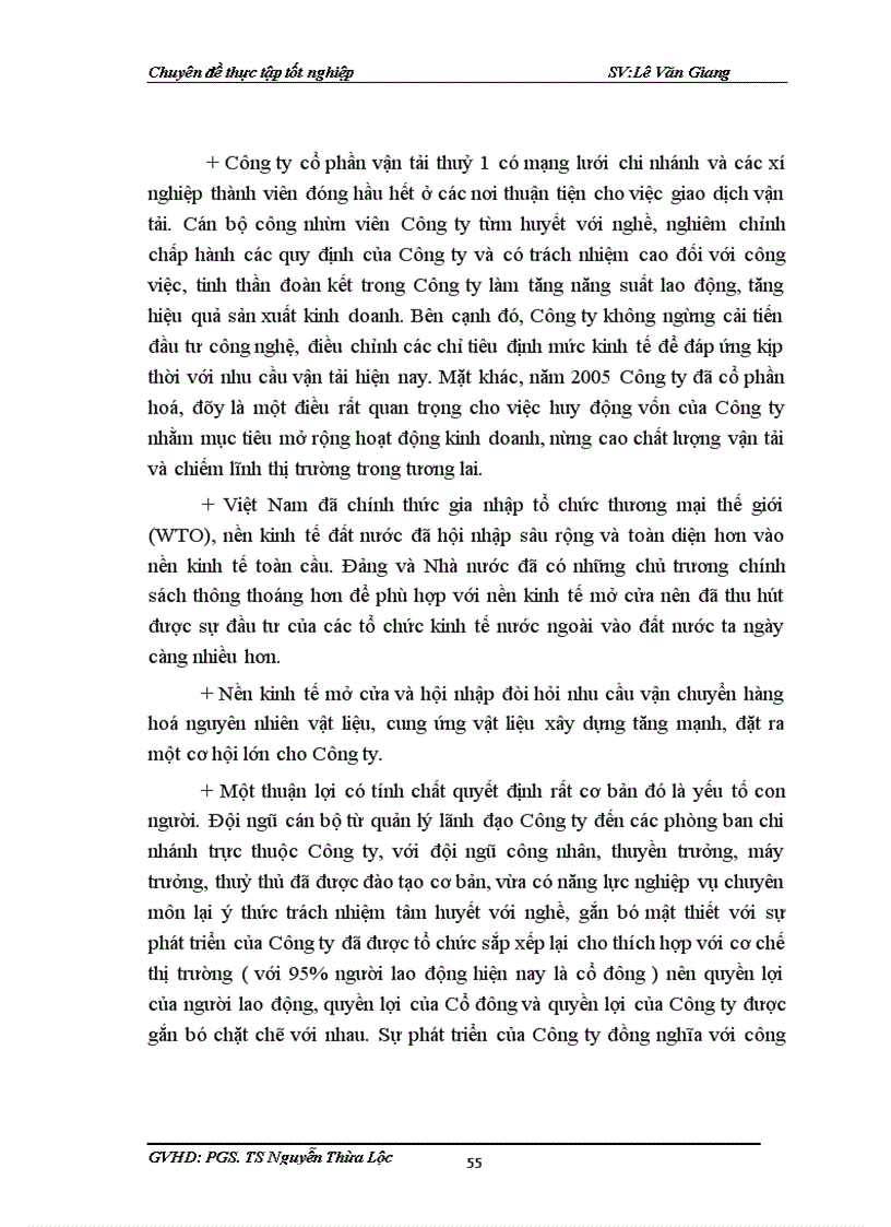 image for page Thực trạng và một số giải pháp phát triển kinh doanh vận tải của Công ty cổ phần vận tải thuỷ 1