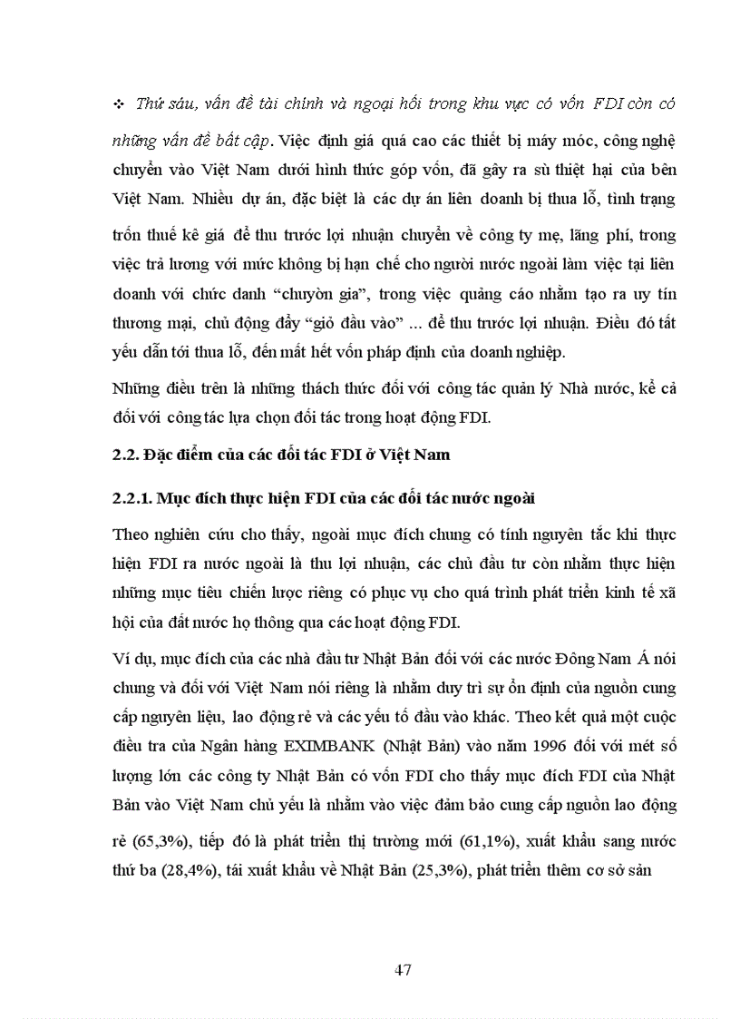 image for page Lựa chọn đối tác đầu tư trong hoạt động kinh tế đối ngoại ở Việt Nam