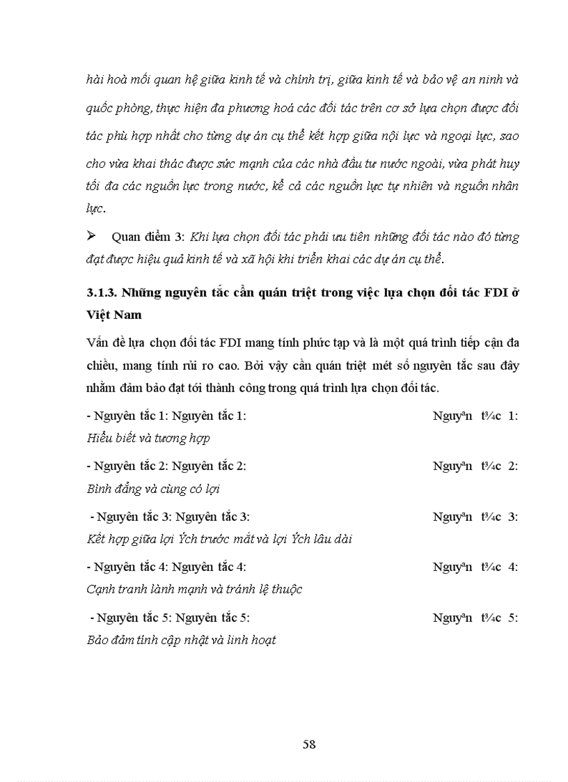 image for page Lựa chọn đối tác đầu tư trong hoạt động kinh tế đối ngoại ở Việt Nam