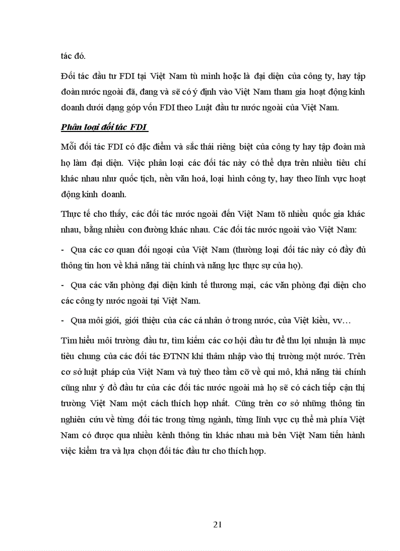 image for page Lựa chọn đối tác đầu tư trong hoạt động kinh tế đối ngoại ở Việt Nam