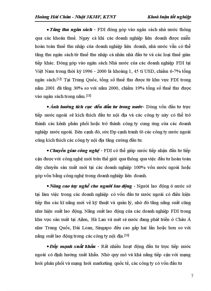 image for page Đầu tư trực tiếp nước ngoài và hoạt động xúc tiến đầu tư