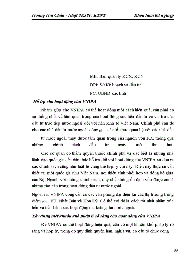 image for page Đầu tư trực tiếp nước ngoài và hoạt động xúc tiến đầu tư