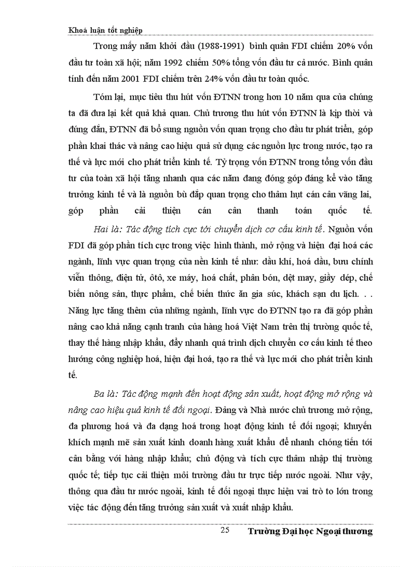 image for page ÁĐề xuất một số giải pháp nhằm tăng cường thu hút FDI vào Hà Tây trong những năm tới