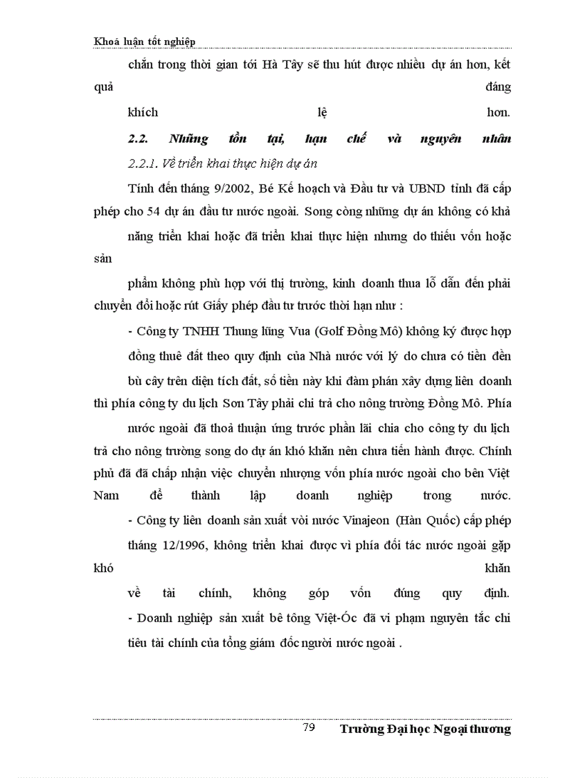 image for page ÁĐề xuất một số giải pháp nhằm tăng cường thu hút FDI vào Hà Tây trong những năm tới