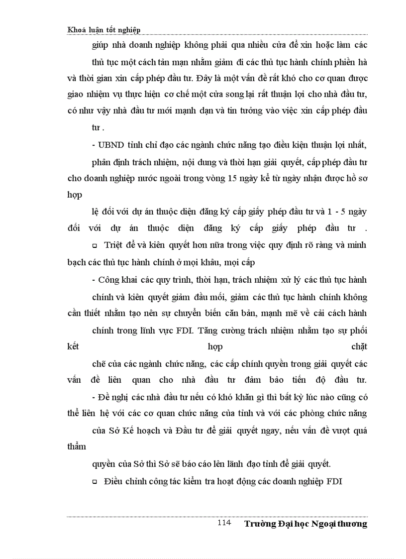 image for page ÁĐề xuất một số giải pháp nhằm tăng cường thu hút FDI vào Hà Tây trong những năm tới