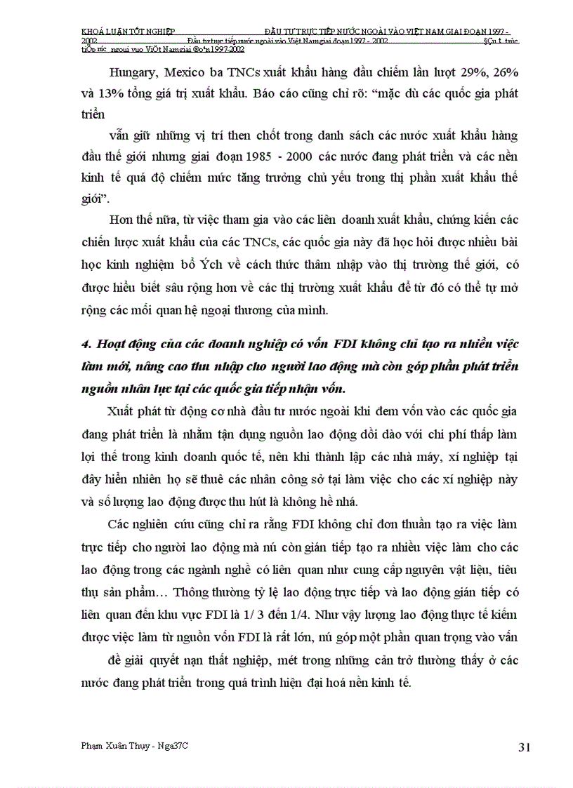 image for page Đầu tư trực tiếp nước ngoài vào Việt Nam giai Đoạn 1997-2002: Nguyên nhân tăng trưởng chậm và giải pháp khắc phục