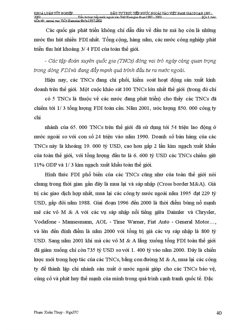 image for page Đầu tư trực tiếp nước ngoài vào Việt Nam giai Đoạn 1997-2002: Nguyên nhân tăng trưởng chậm và giải pháp khắc phục