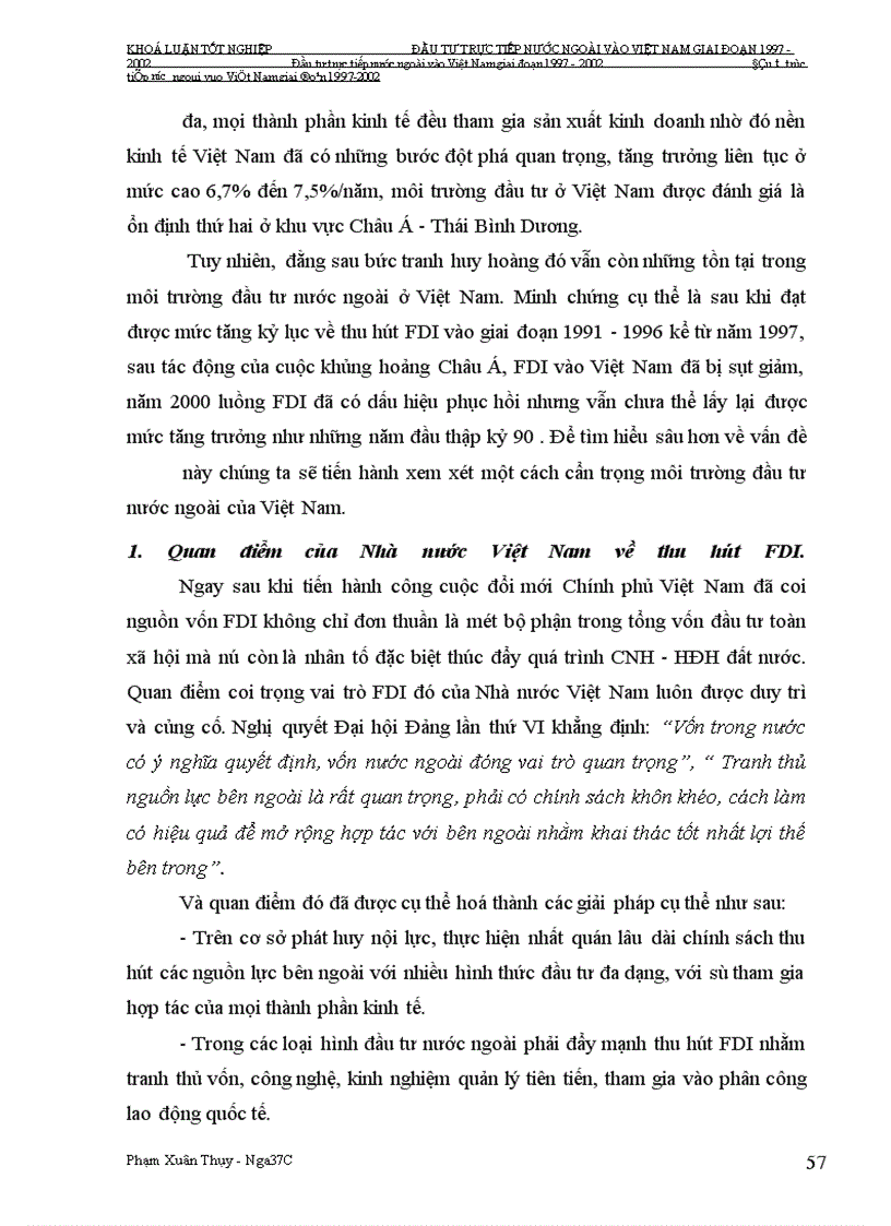 image for page Đầu tư trực tiếp nước ngoài vào Việt Nam giai Đoạn 1997-2002: Nguyên nhân tăng trưởng chậm và giải pháp khắc phục
