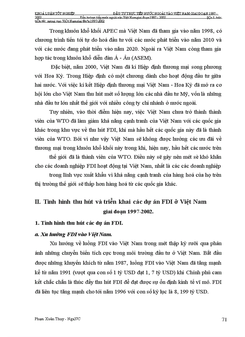 image for page Đầu tư trực tiếp nước ngoài vào Việt Nam giai Đoạn 1997-2002: Nguyên nhân tăng trưởng chậm và giải pháp khắc phục