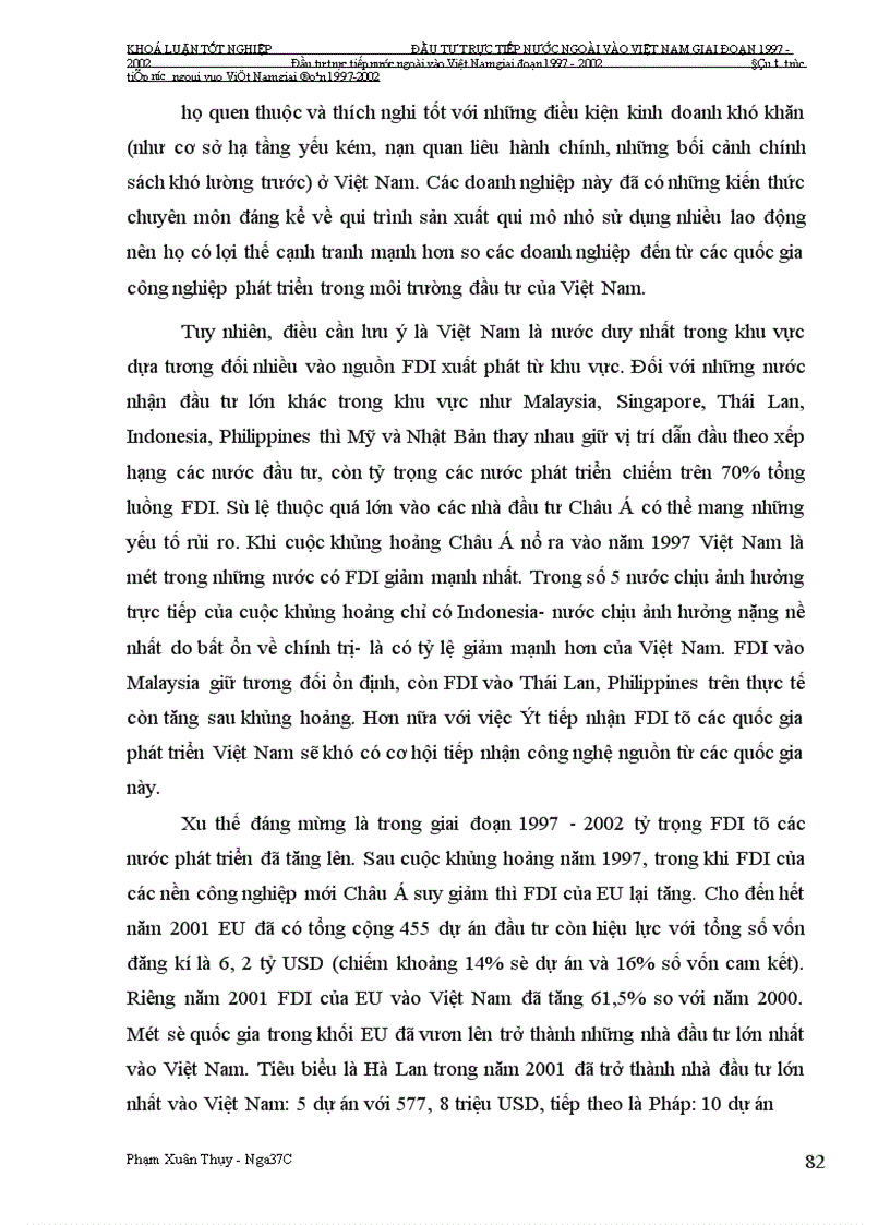 image for page Đầu tư trực tiếp nước ngoài vào Việt Nam giai Đoạn 1997-2002: Nguyên nhân tăng trưởng chậm và giải pháp khắc phục