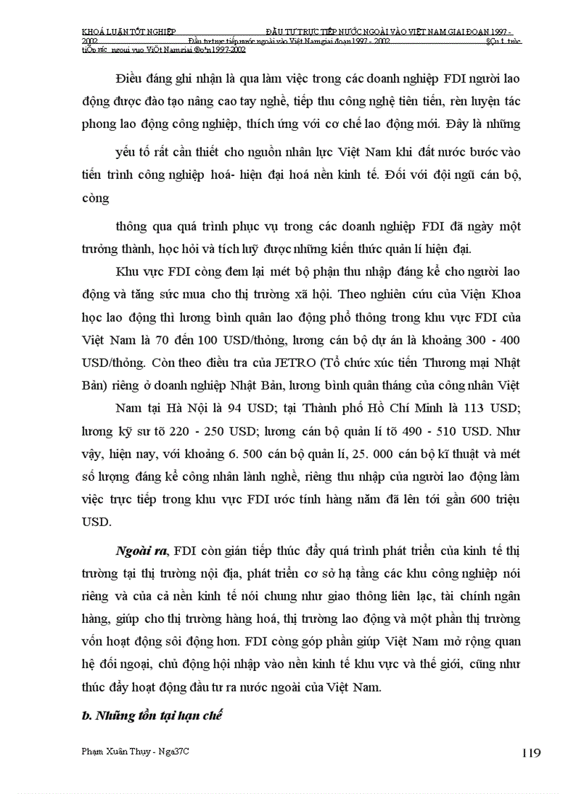 image for page Đầu tư trực tiếp nước ngoài vào Việt Nam giai Đoạn 1997-2002: Nguyên nhân tăng trưởng chậm và giải pháp khắc phục