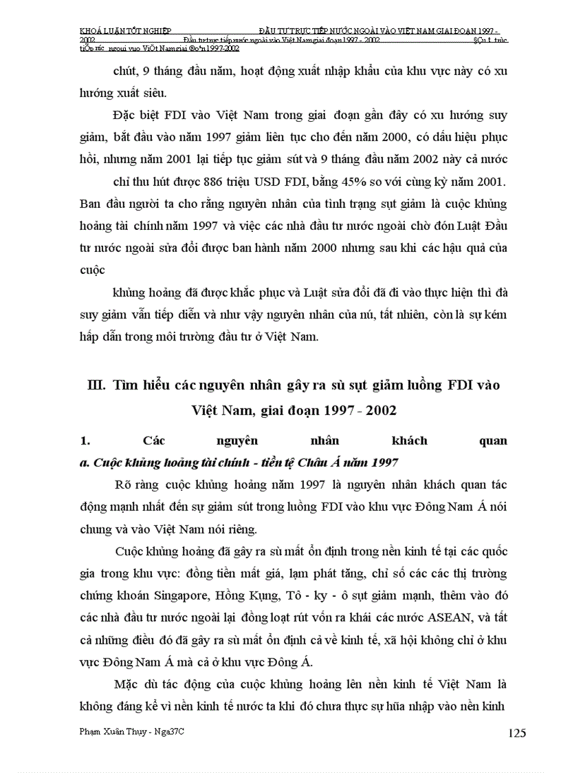 image for page Đầu tư trực tiếp nước ngoài vào Việt Nam giai Đoạn 1997-2002: Nguyên nhân tăng trưởng chậm và giải pháp khắc phục