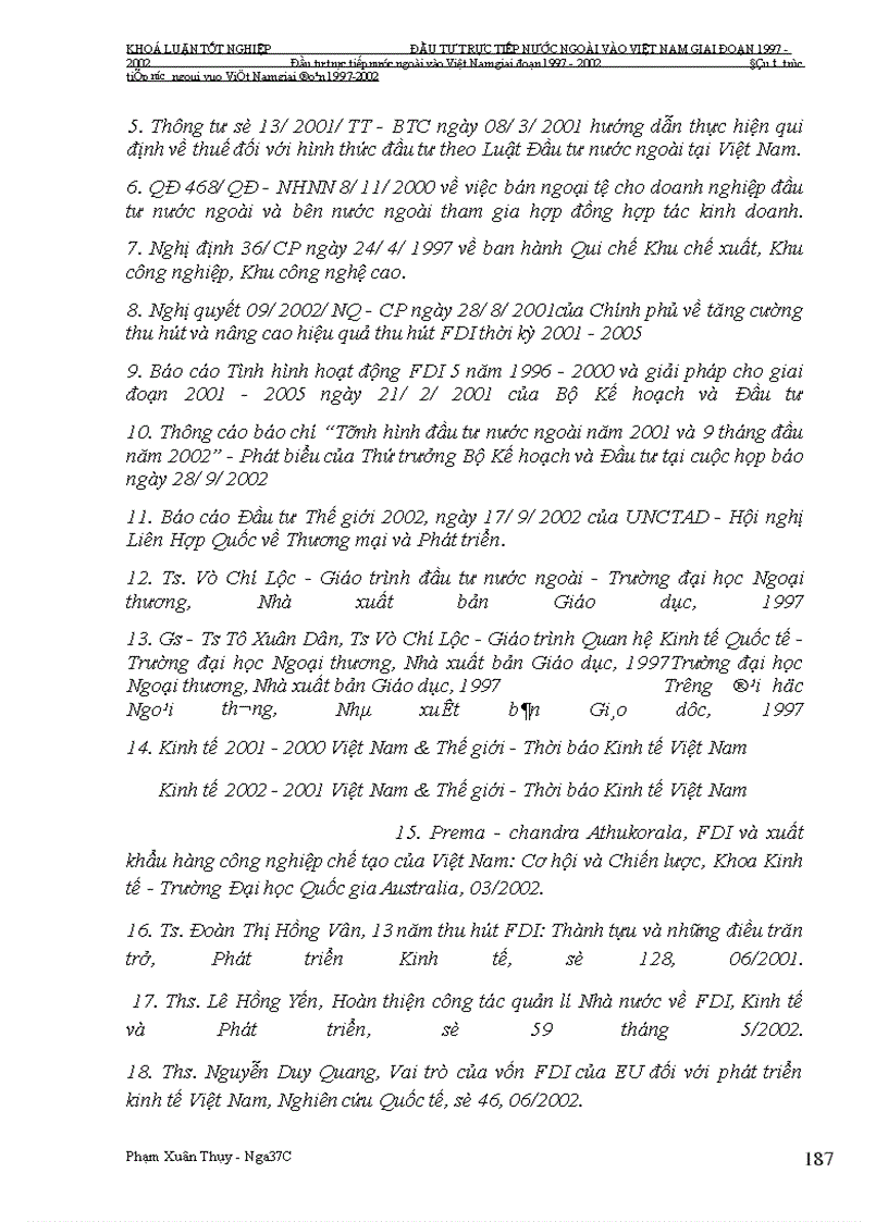 image for page Đầu tư trực tiếp nước ngoài vào Việt Nam giai Đoạn 1997-2002: Nguyên nhân tăng trưởng chậm và giải pháp khắc phục
