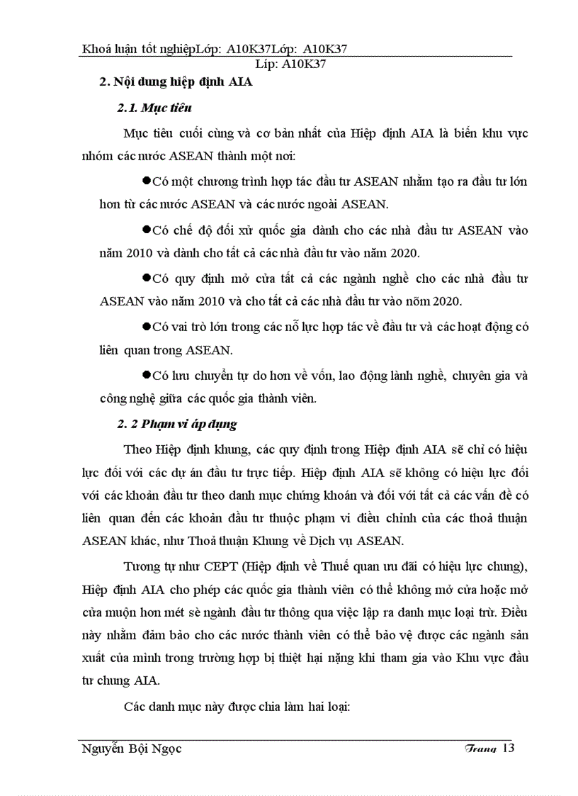 image for page AIA- Khu vực đầu tư ASEAN- cơ hội cho các quốc gia Đông Nam á phát triển hoạt động đầu tư