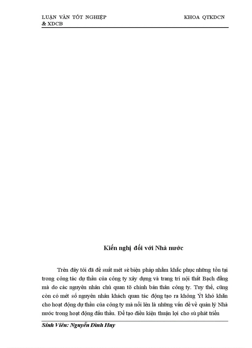 image for page Một số giải pháp nhằm tăng khả năng cạnh tranh trong dự thầu xây dựng ở Công ty Xây dựng vàTrang trí nội thất Bạch Đằng