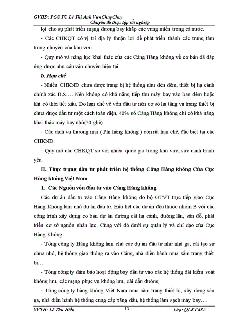 image for page Thúc đẩy đầu tư phát triển hệ thống cảng hàng không của cục hàng không việt nam