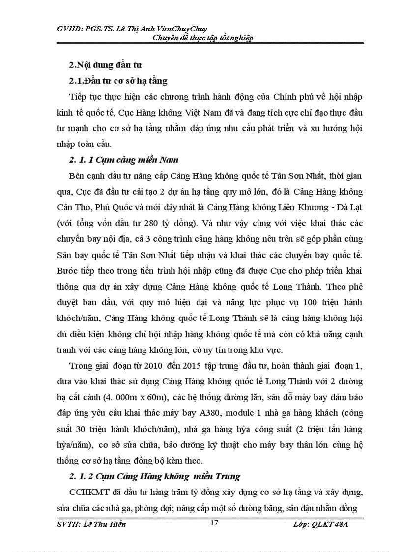 image for page Thúc đẩy đầu tư phát triển hệ thống cảng hàng không của cục hàng không việt nam