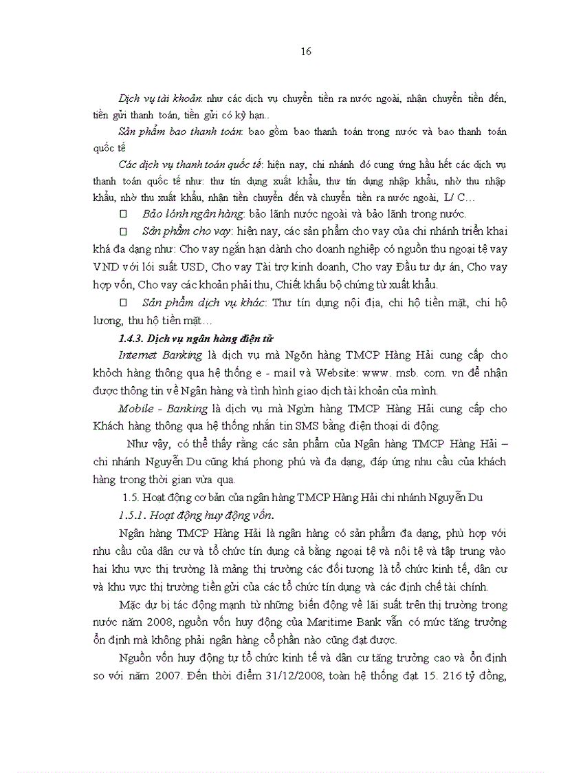 image for page Hoàn thiện công tác thẩm định dự án đầu tư của Ngân hàng TMCP Hàng Hải chi nhánh Nguyễn Du