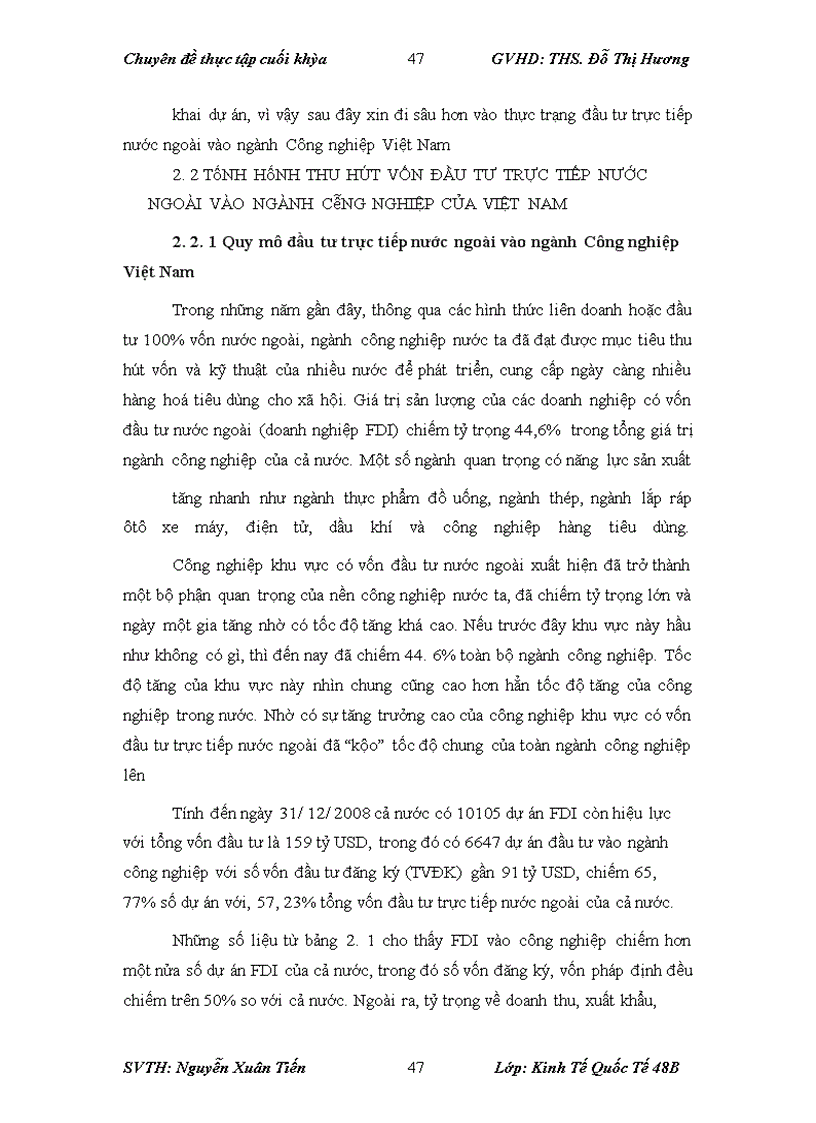 image for page Thực trạng, giải pháp tăng cường thu hút Đầu tư trực tiếp nước ngoài vào ngành công nghiệp Việt Nam – Định hướng đến năm 2020