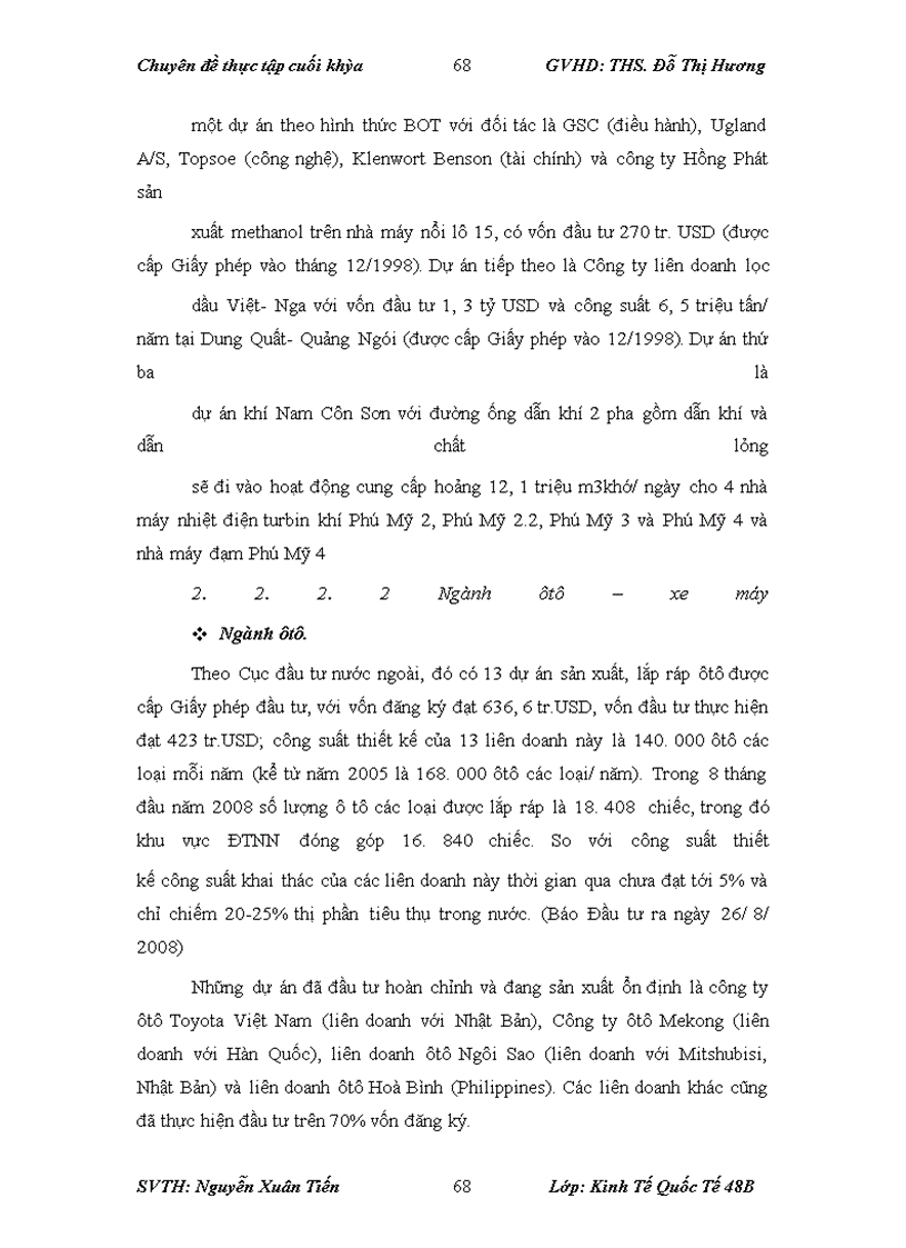 image for page Thực trạng, giải pháp tăng cường thu hút Đầu tư trực tiếp nước ngoài vào ngành công nghiệp Việt Nam – Định hướng đến năm 2020