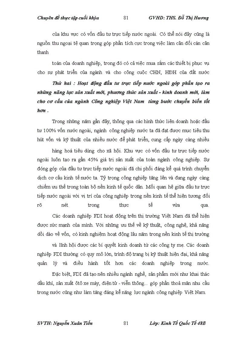 image for page Thực trạng, giải pháp tăng cường thu hút Đầu tư trực tiếp nước ngoài vào ngành công nghiệp Việt Nam – Định hướng đến năm 2020