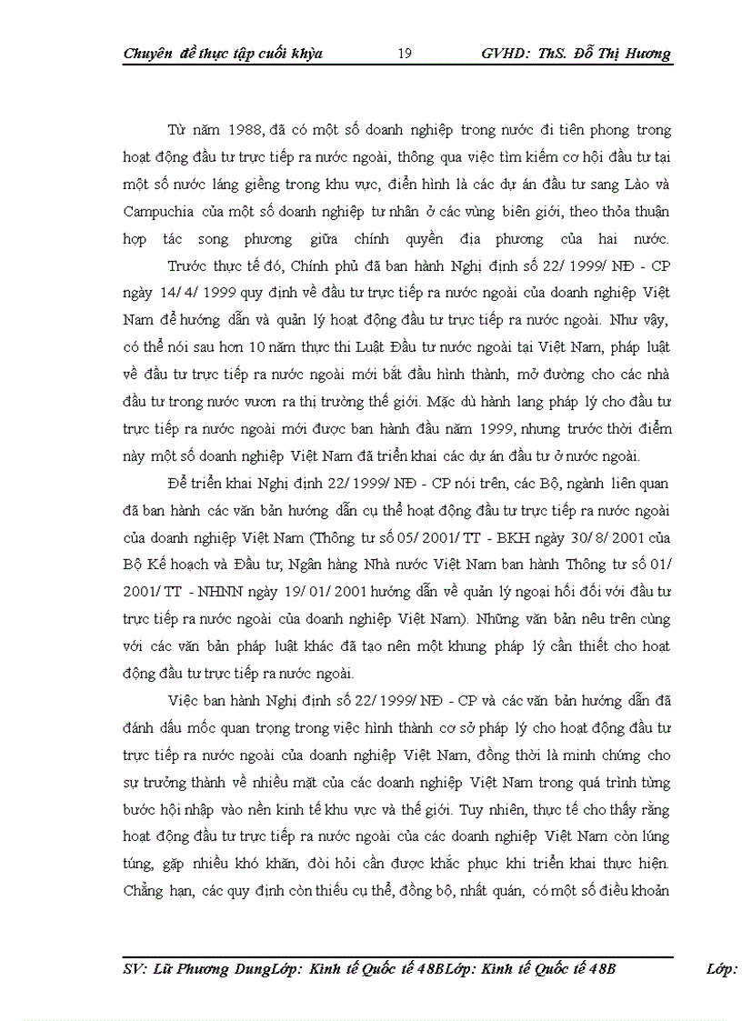 image for page Hoạt động đầu tư trực tiếp ra nước ngoài của các doanh nghiệp việt nam - thực trạng và giải pháp