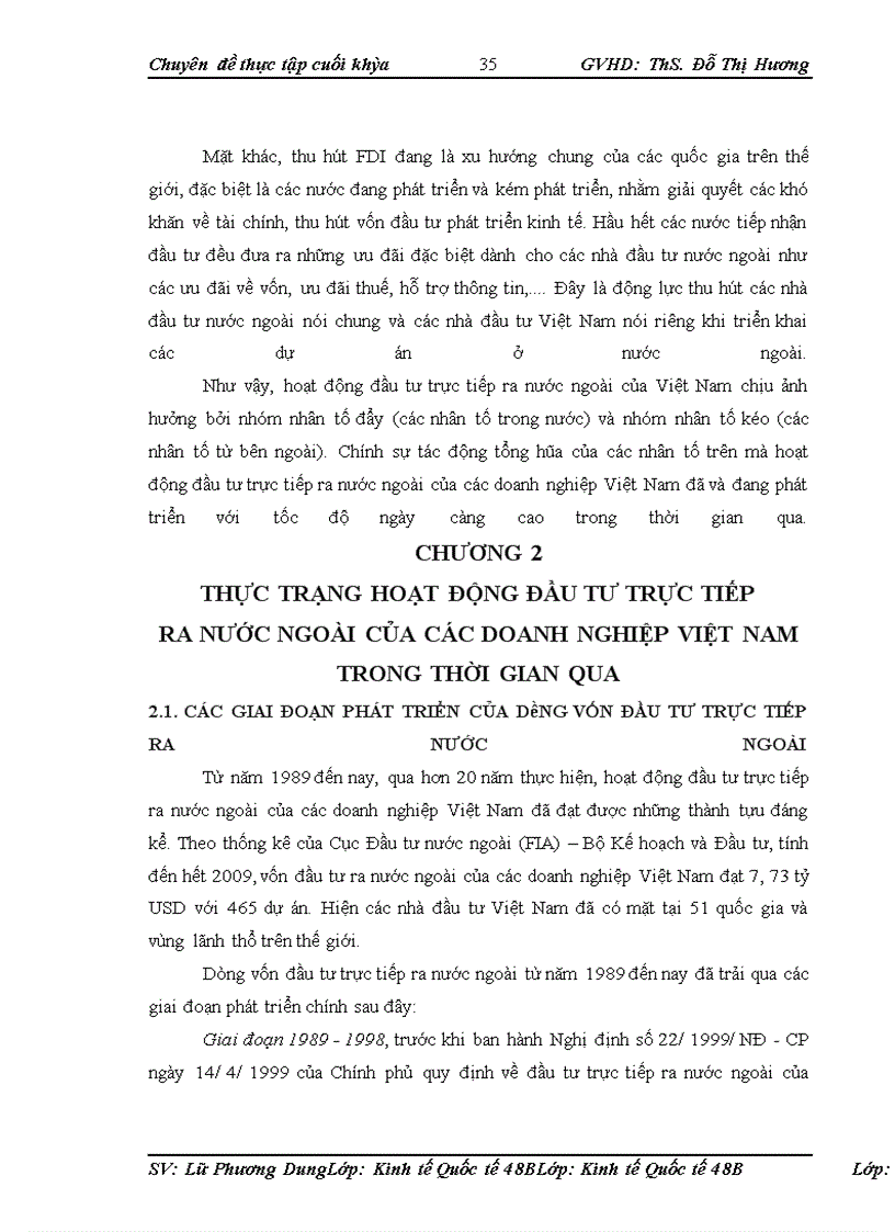 image for page Hoạt động đầu tư trực tiếp ra nước ngoài của các doanh nghiệp việt nam - thực trạng và giải pháp
