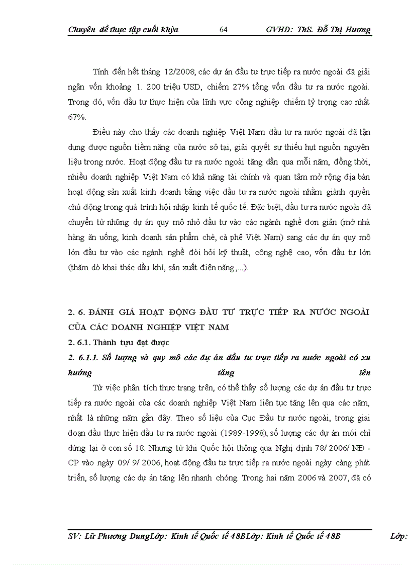 image for page Hoạt động đầu tư trực tiếp ra nước ngoài của các doanh nghiệp việt nam - thực trạng và giải pháp