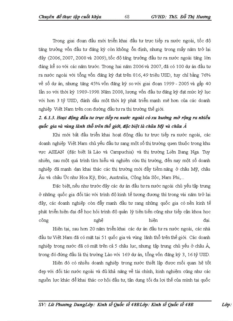 image for page Hoạt động đầu tư trực tiếp ra nước ngoài của các doanh nghiệp việt nam - thực trạng và giải pháp