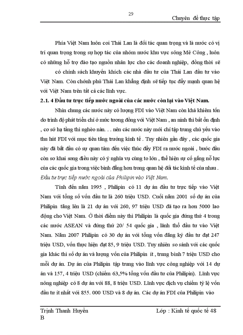 image for page Quan hệ hợp tác đầu tư trực tiếp nước ngoài giữa Việt Nam và các nước ASEAN