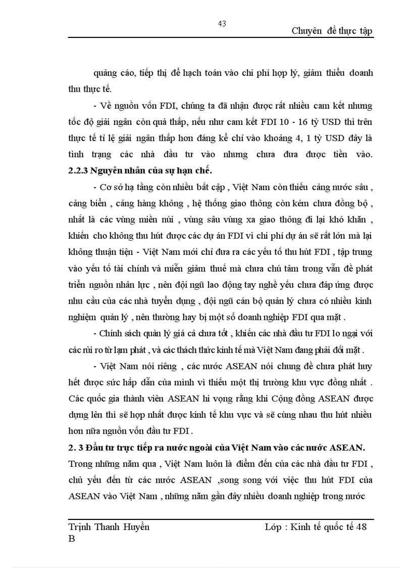 image for page Quan hệ hợp tác đầu tư trực tiếp nước ngoài giữa Việt Nam và các nước ASEAN