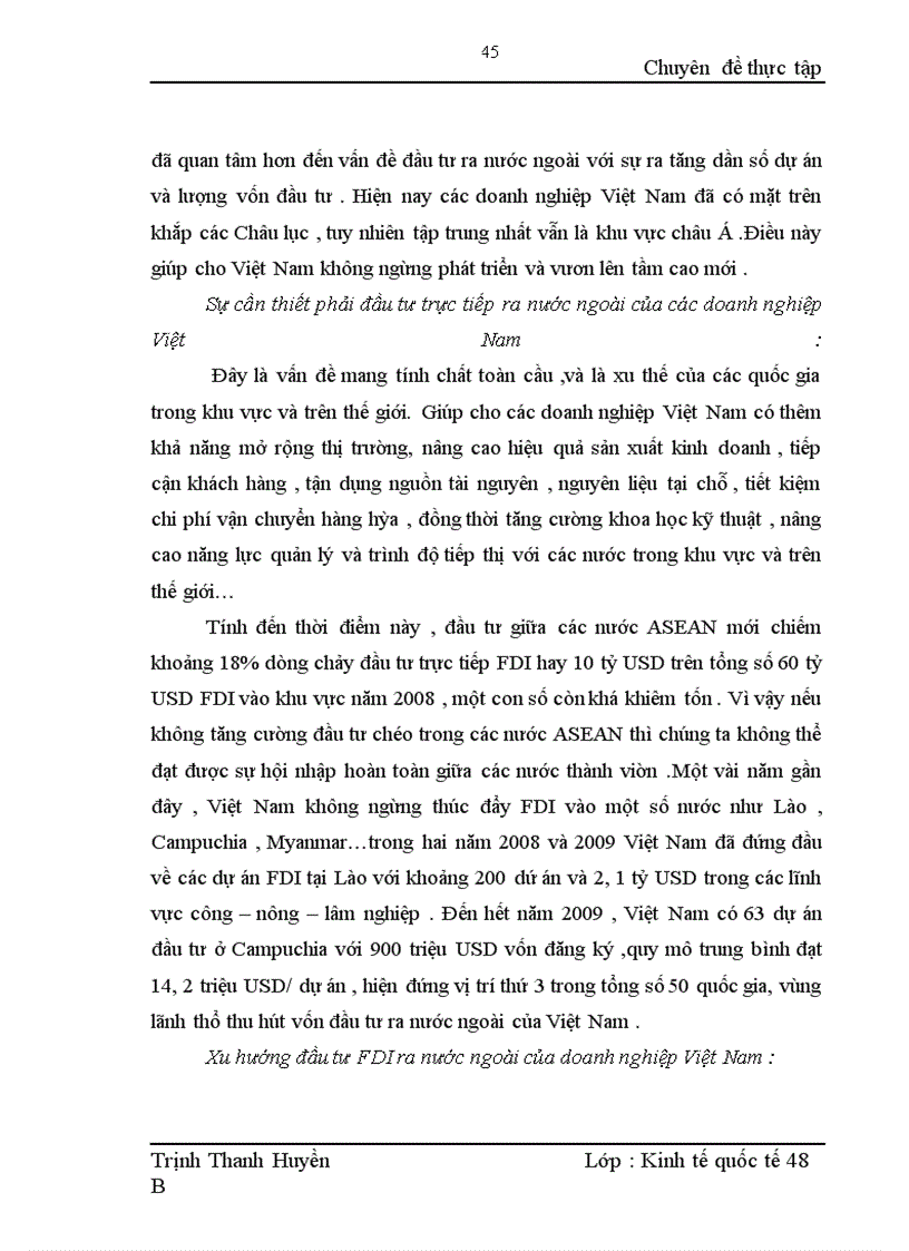 image for page Quan hệ hợp tác đầu tư trực tiếp nước ngoài giữa Việt Nam và các nước ASEAN