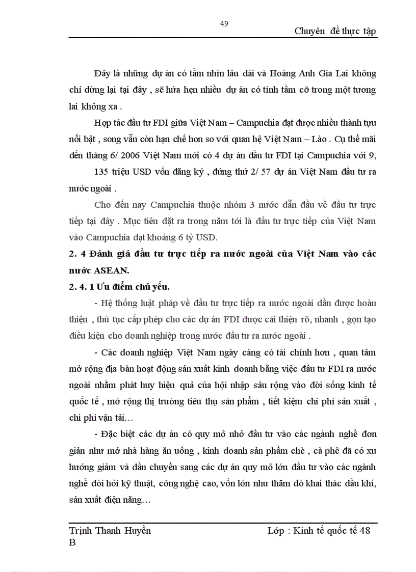 image for page Quan hệ hợp tác đầu tư trực tiếp nước ngoài giữa Việt Nam và các nước ASEAN