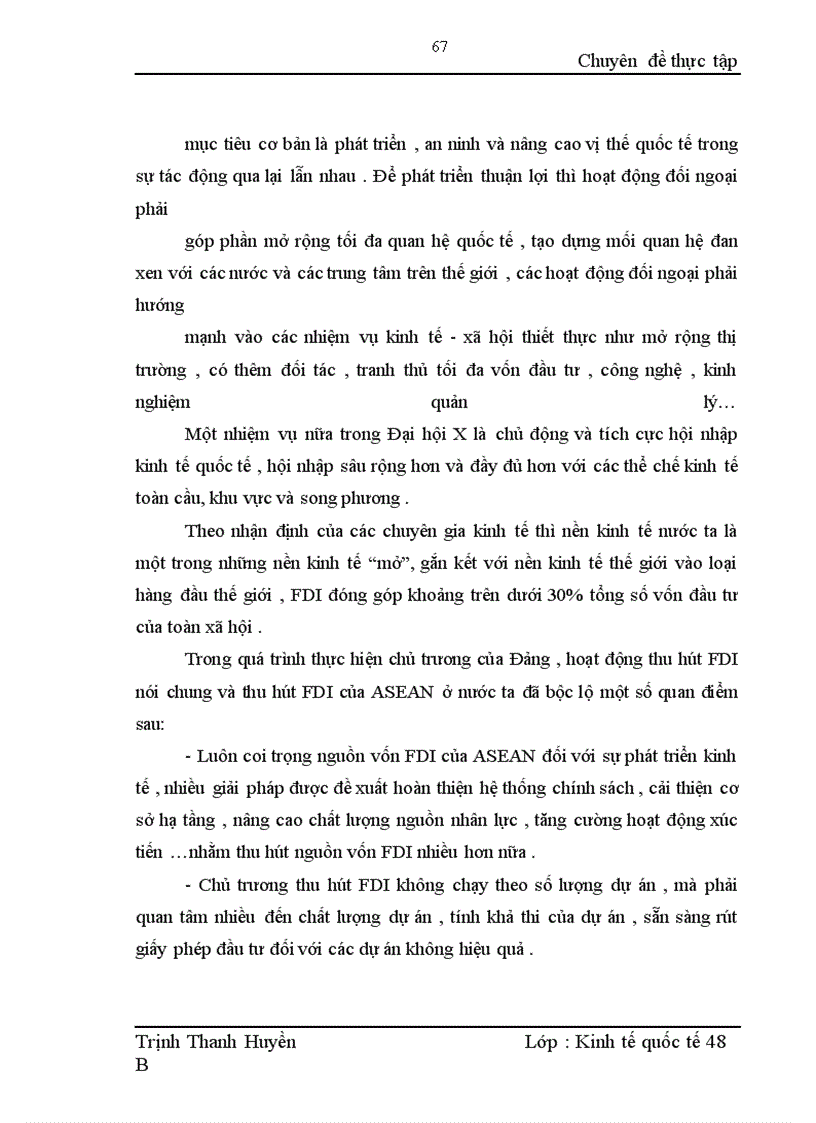 image for page Quan hệ hợp tác đầu tư trực tiếp nước ngoài giữa Việt Nam và các nước ASEAN