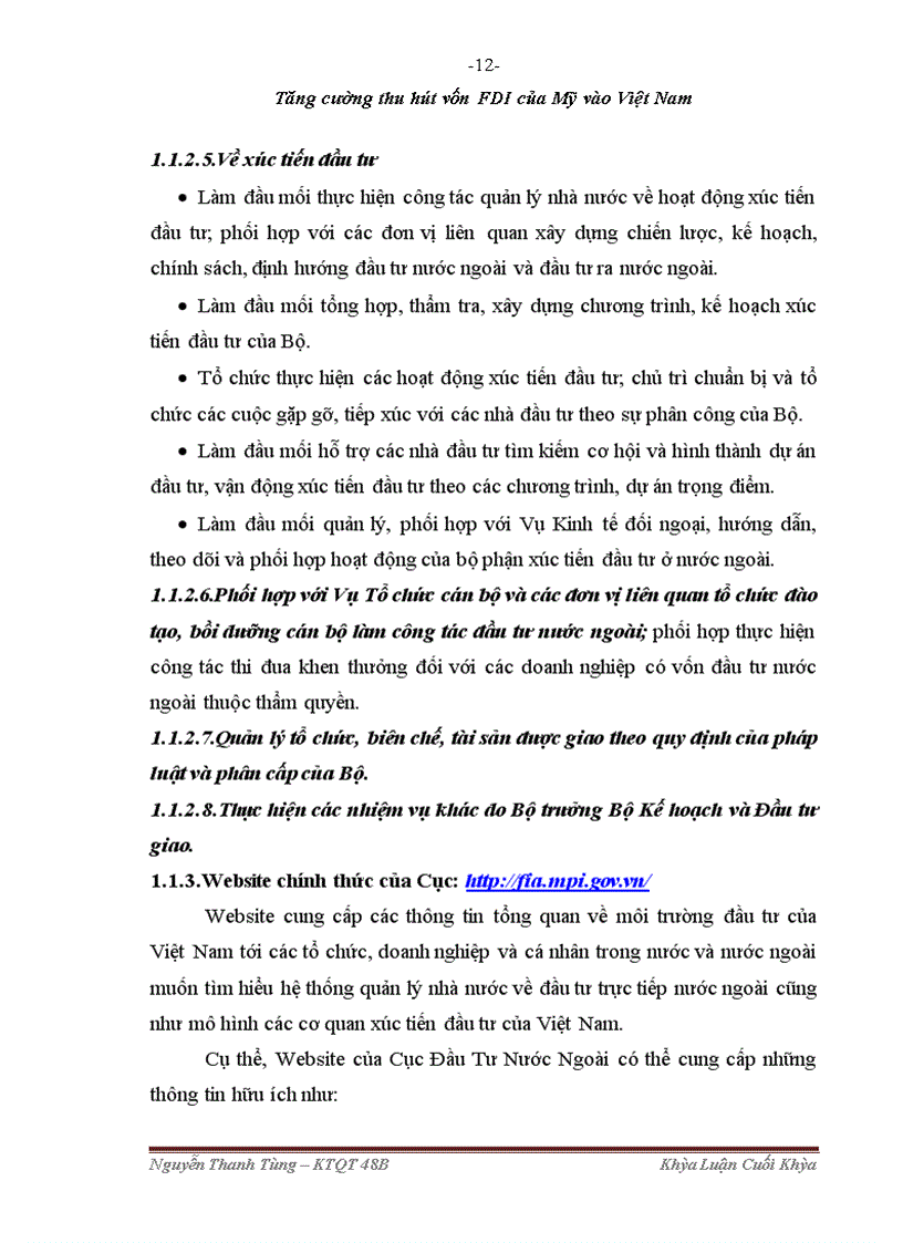 image for page Tăng cường thu hút vốn fdi của mỹ vào việt nam