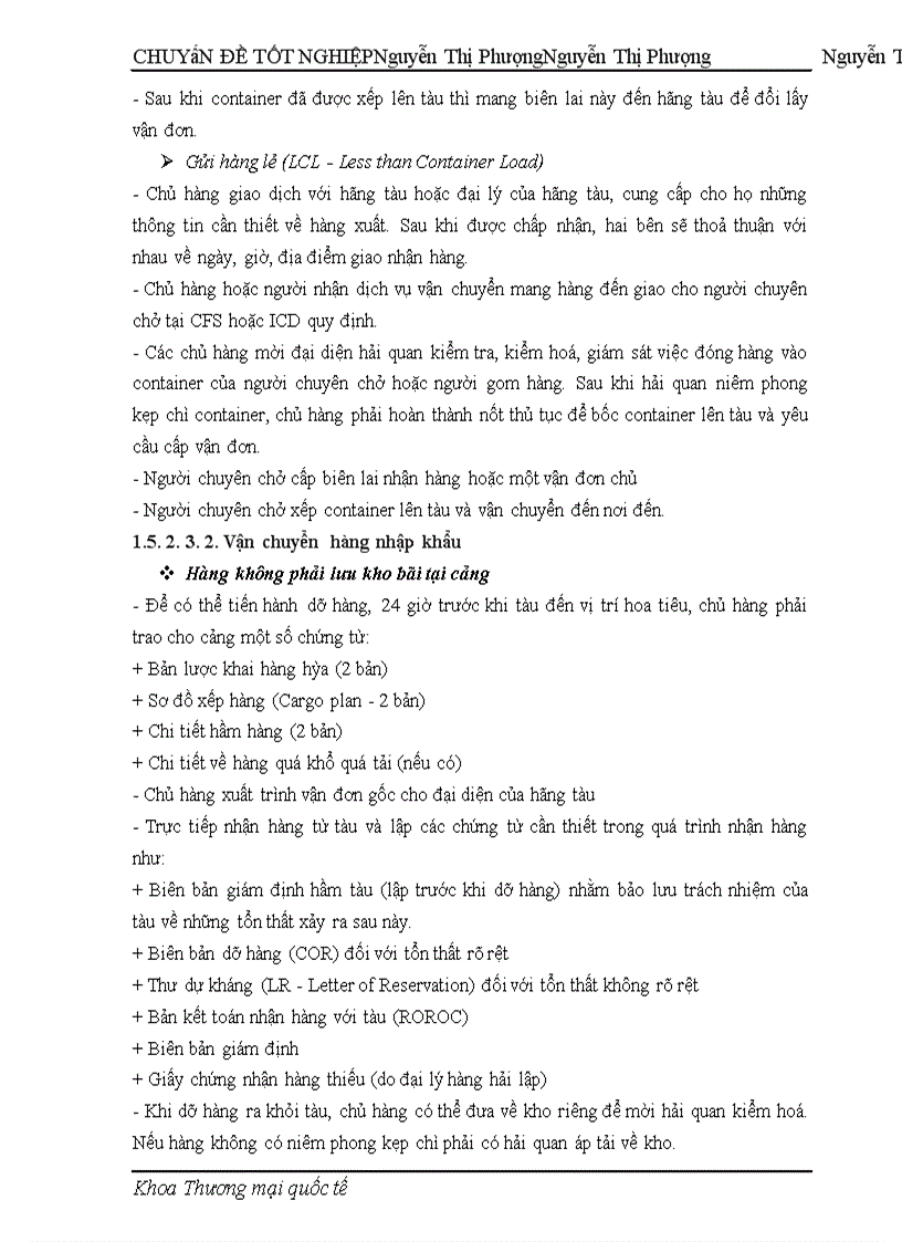 image for page Các giải pháp hoàn thiện nghiệp vụ vận chuyển hàng hóa bằng đường biển của công ty TNHH Mol Logistics