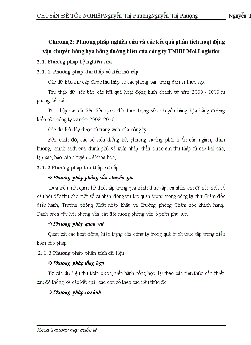 image for page Các giải pháp hoàn thiện nghiệp vụ vận chuyển hàng hóa bằng đường biển của công ty TNHH Mol Logistics
