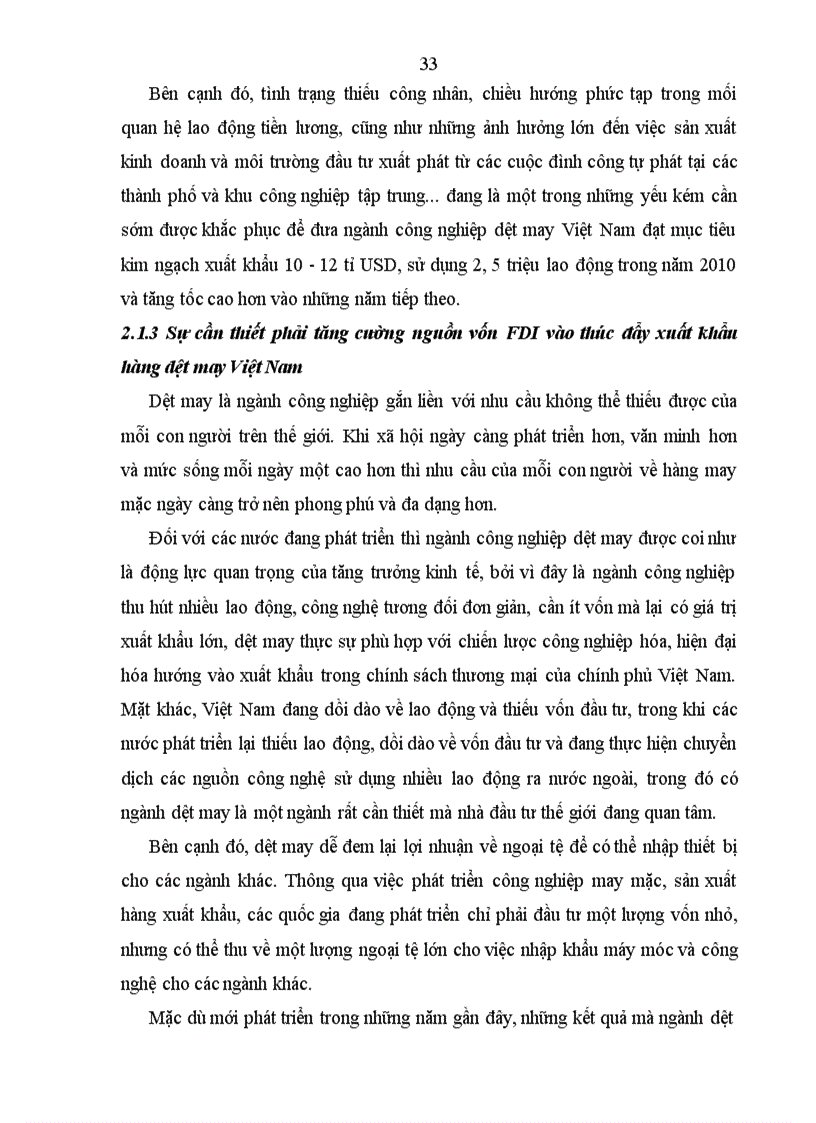 image for page Thu hút đầu tư trực tiếp nước ngoài vào thúc đẩy xuất khẩu hàng dệt may Việt Nam