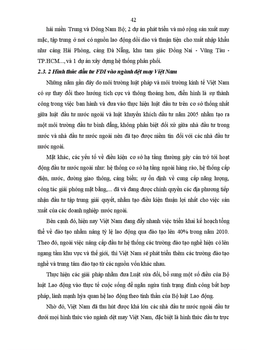 image for page Thu hút đầu tư trực tiếp nước ngoài vào thúc đẩy xuất khẩu hàng dệt may Việt Nam