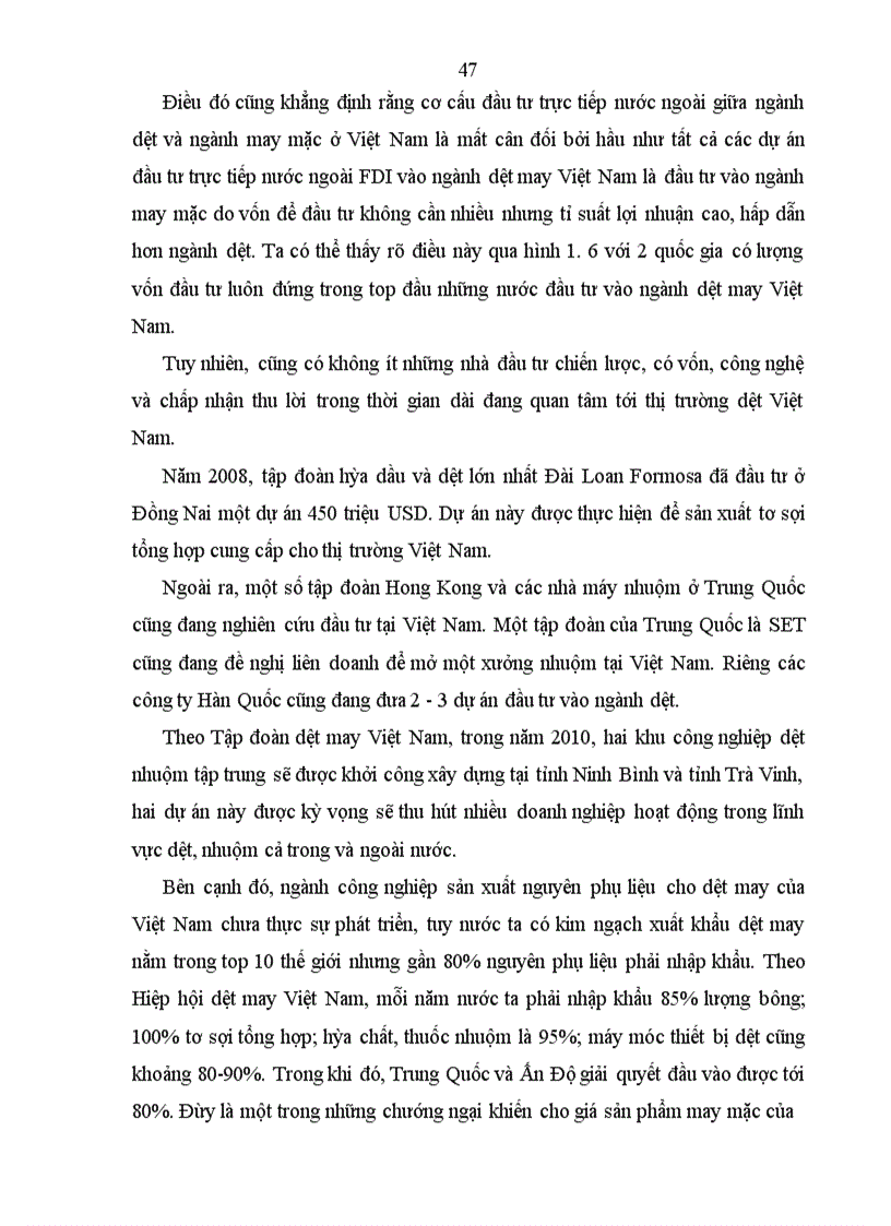 image for page Thu hút đầu tư trực tiếp nước ngoài vào thúc đẩy xuất khẩu hàng dệt may Việt Nam