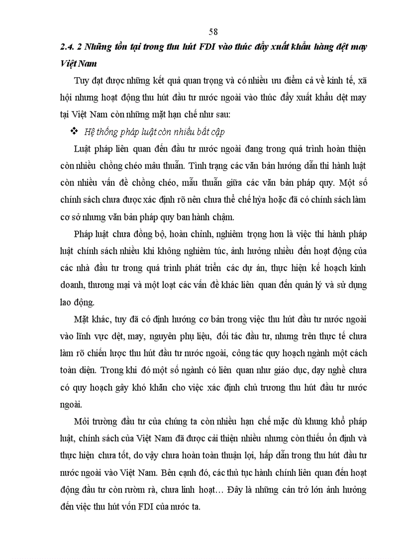 image for page Thu hút đầu tư trực tiếp nước ngoài vào thúc đẩy xuất khẩu hàng dệt may Việt Nam