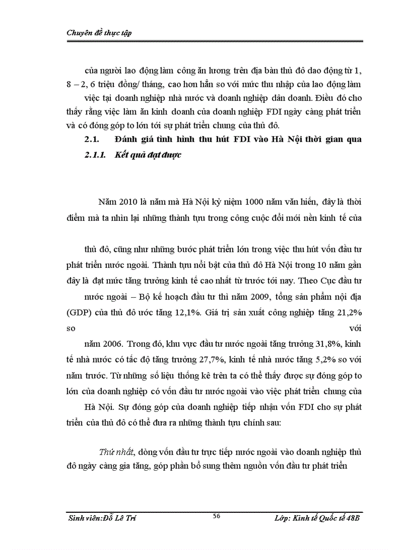 image for page Giải pháp tăng cường thu hút đầu tư trực tiếp nước ngoài (FDI) vào thành phố Hà Nội