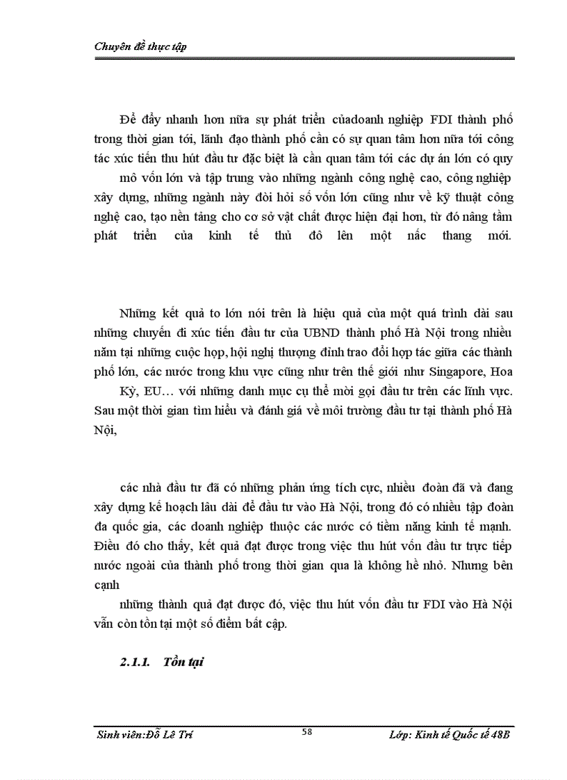 image for page Giải pháp tăng cường thu hút đầu tư trực tiếp nước ngoài (FDI) vào thành phố Hà Nội